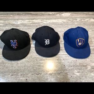 Three Fitted Hats